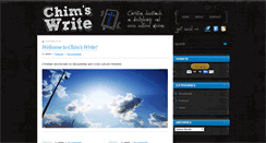 Desktop Screenshot of chimwrite.com